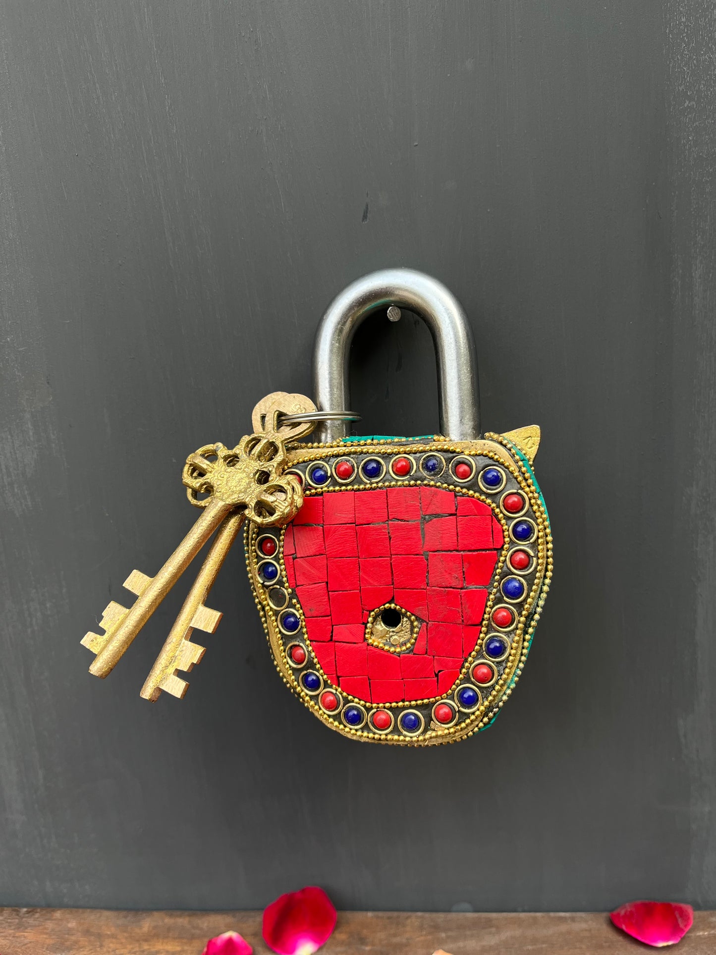 Brass Lion Lock