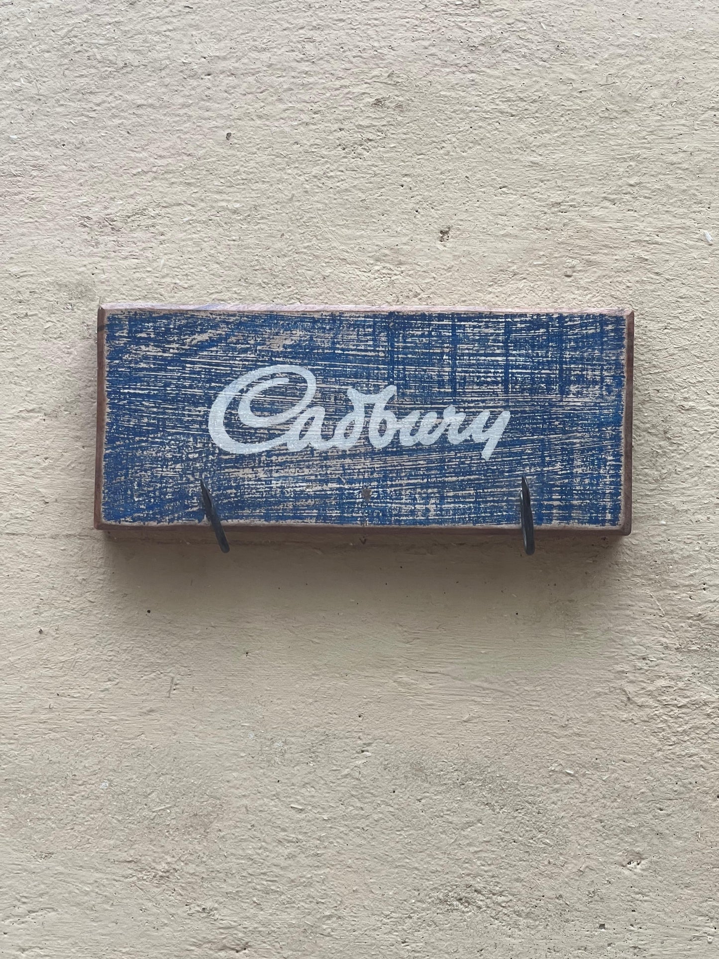 Wood Cadbury Wall Hanger