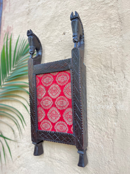 Vintage Frame Old Saree