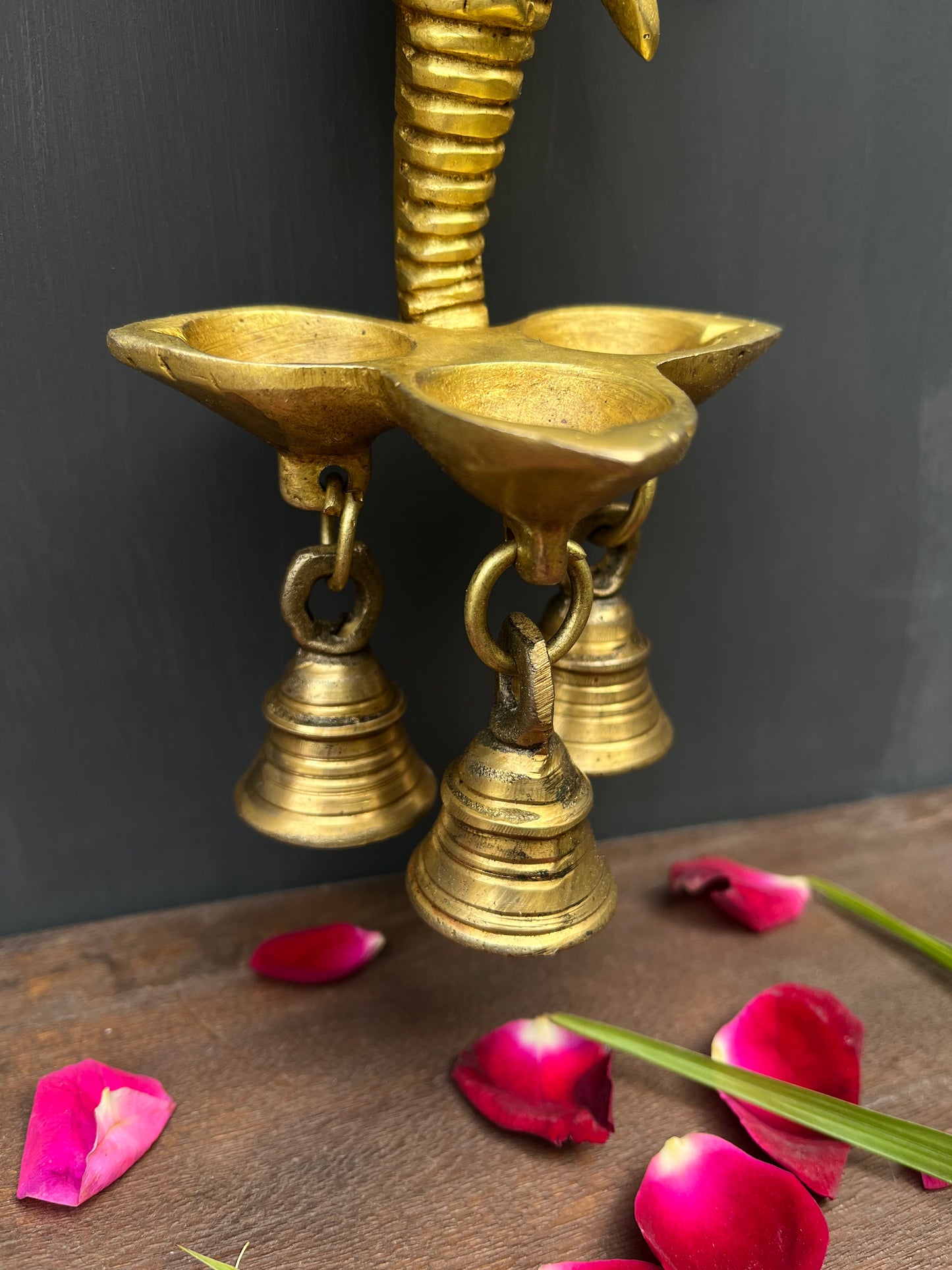 Brass Lord Ganesha Diya Bells