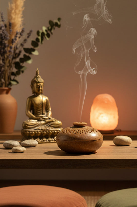 Soft Stone Dhoop Holder