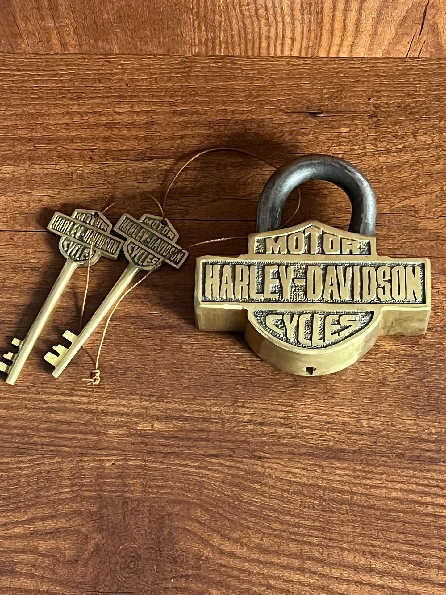 Vintage Brass Lock