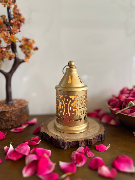 Metal Iron Lantern Tea Light