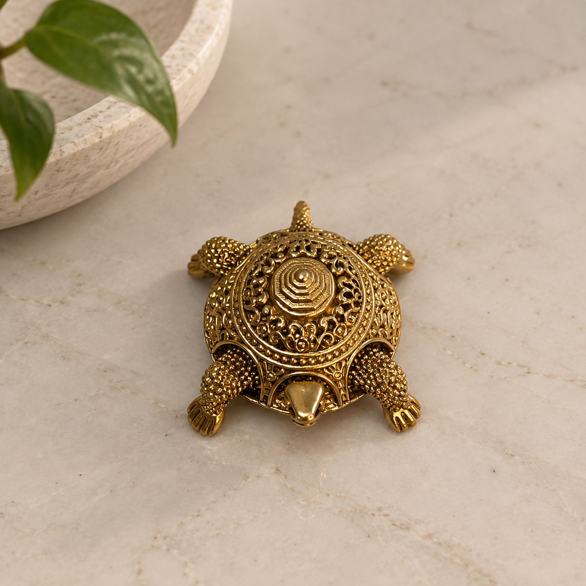 Brass Small Tortoise