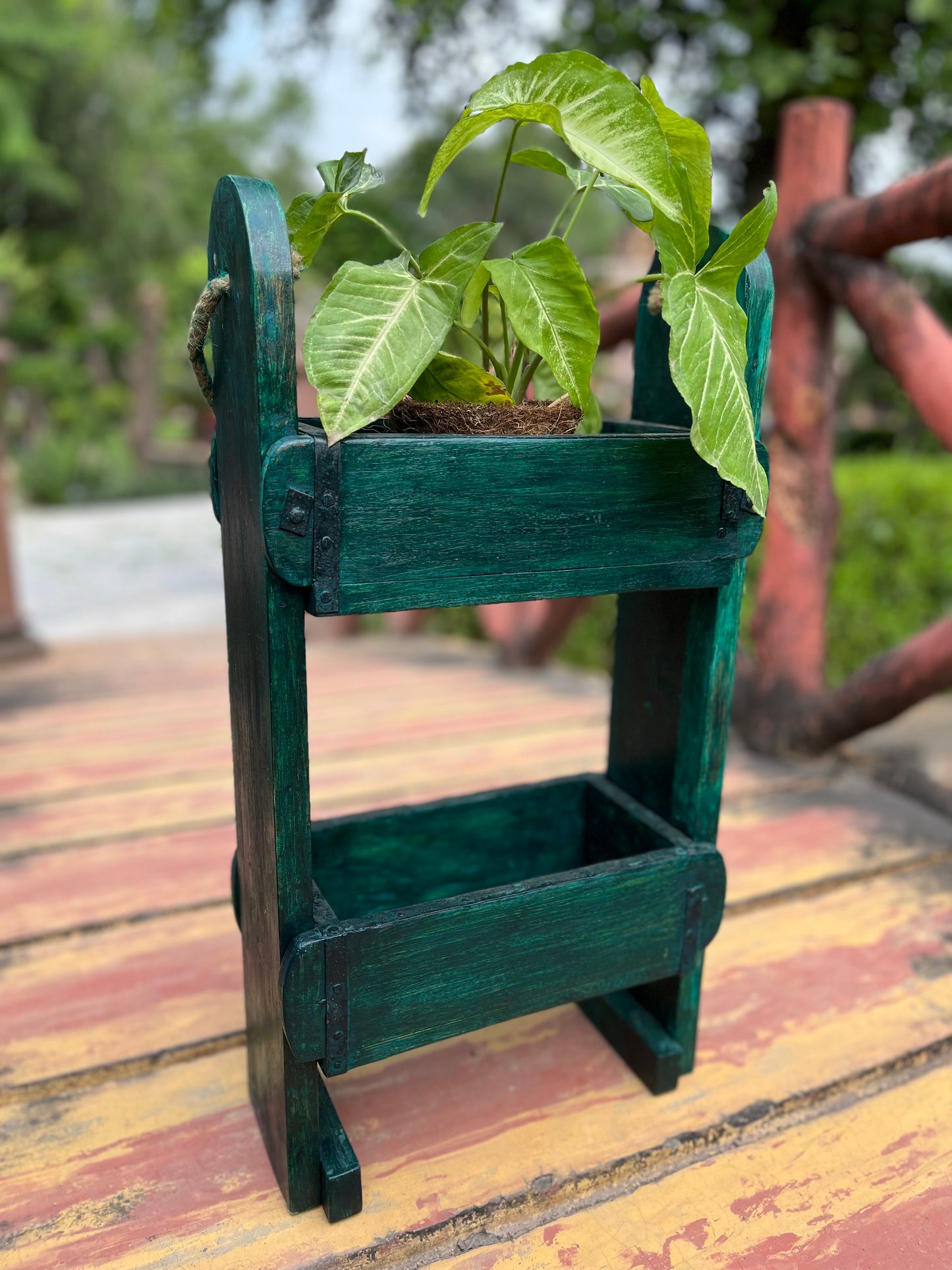 Hand Crafted Planter Stand