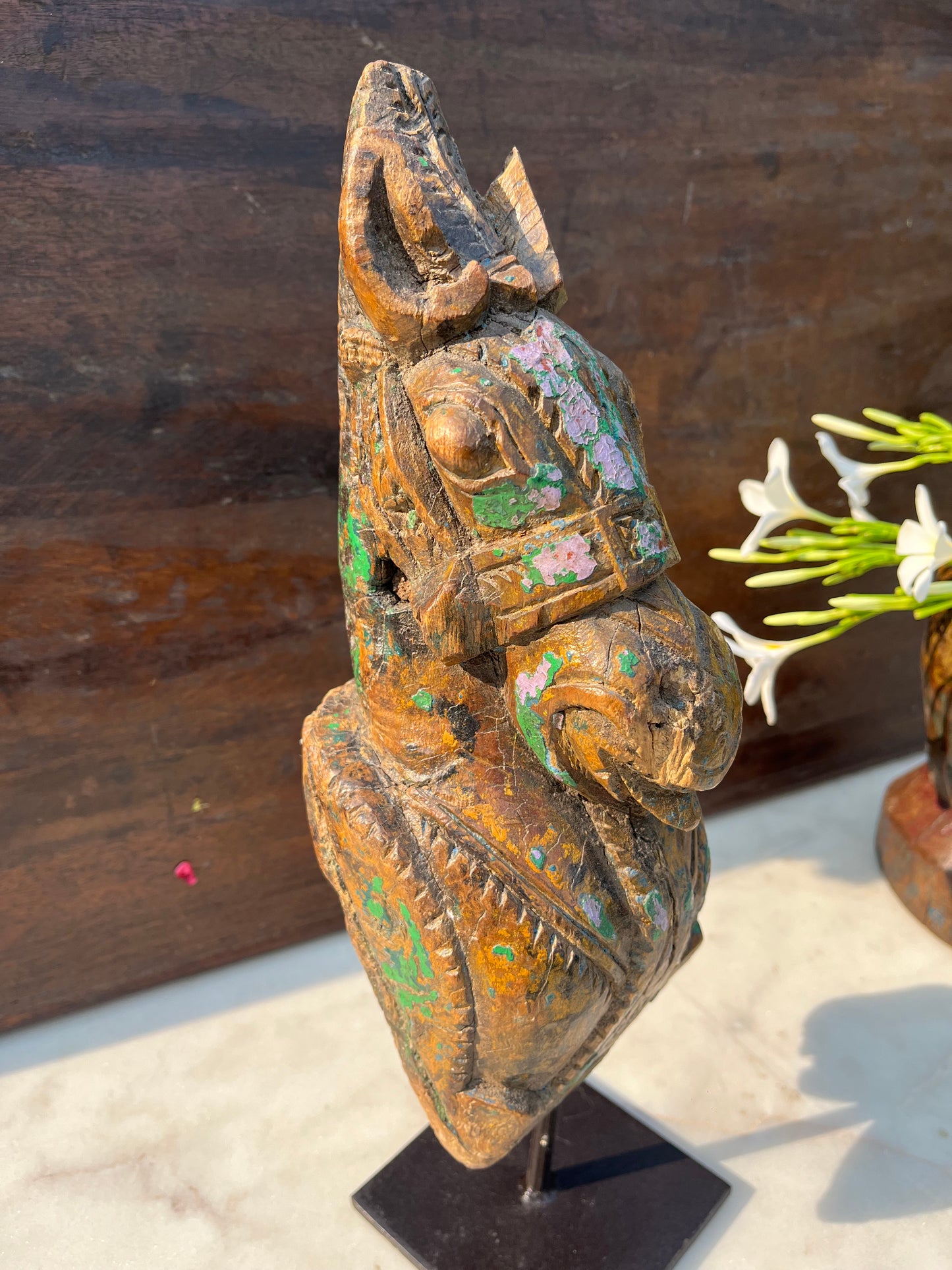 Horse Head With Stand