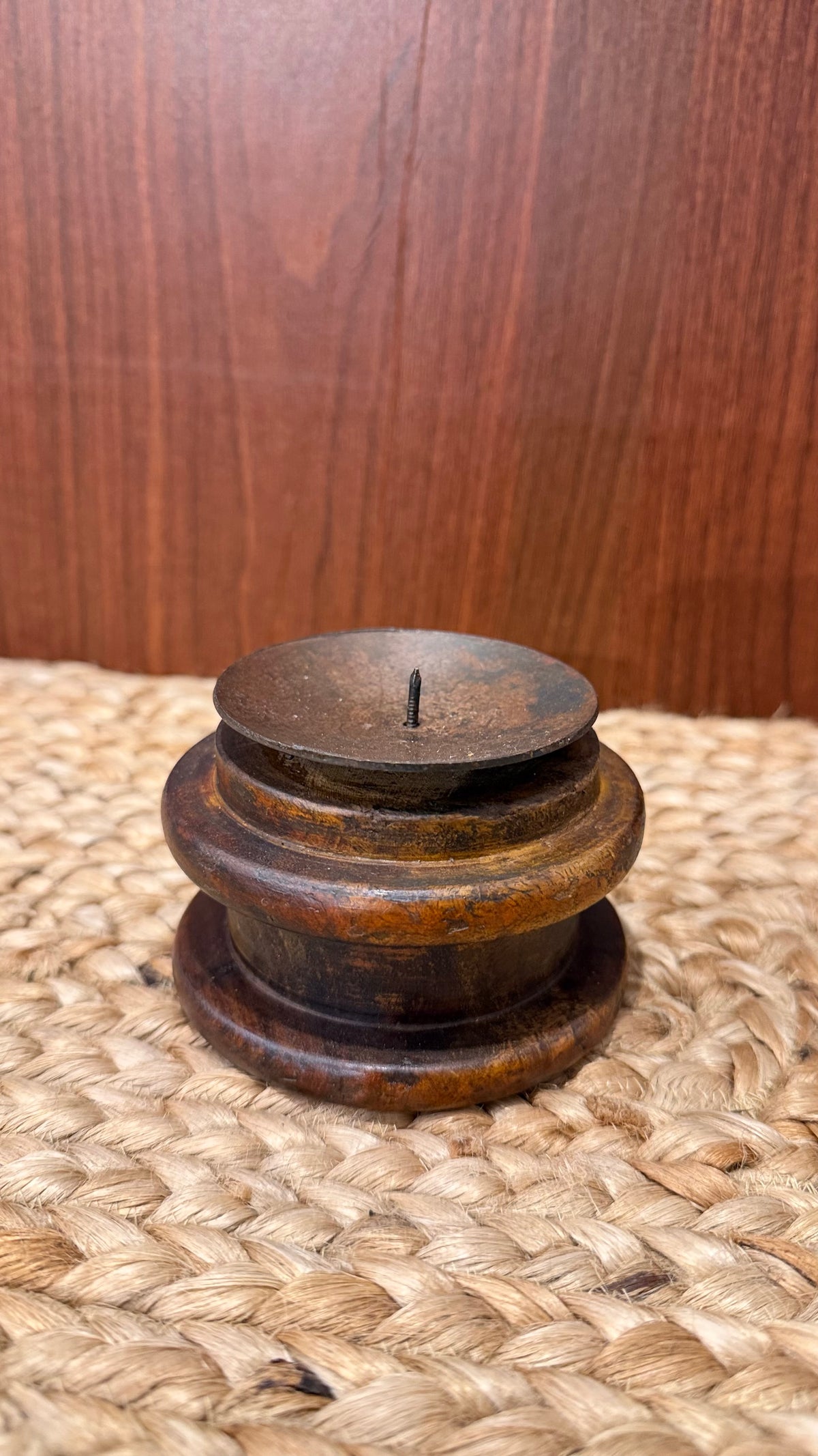 Wooden candle Holder ￼