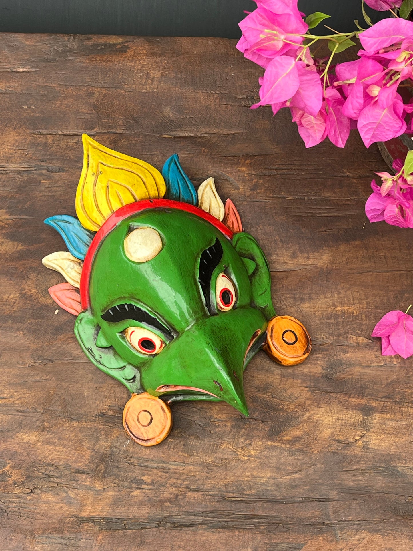 Wood Garuda Mask