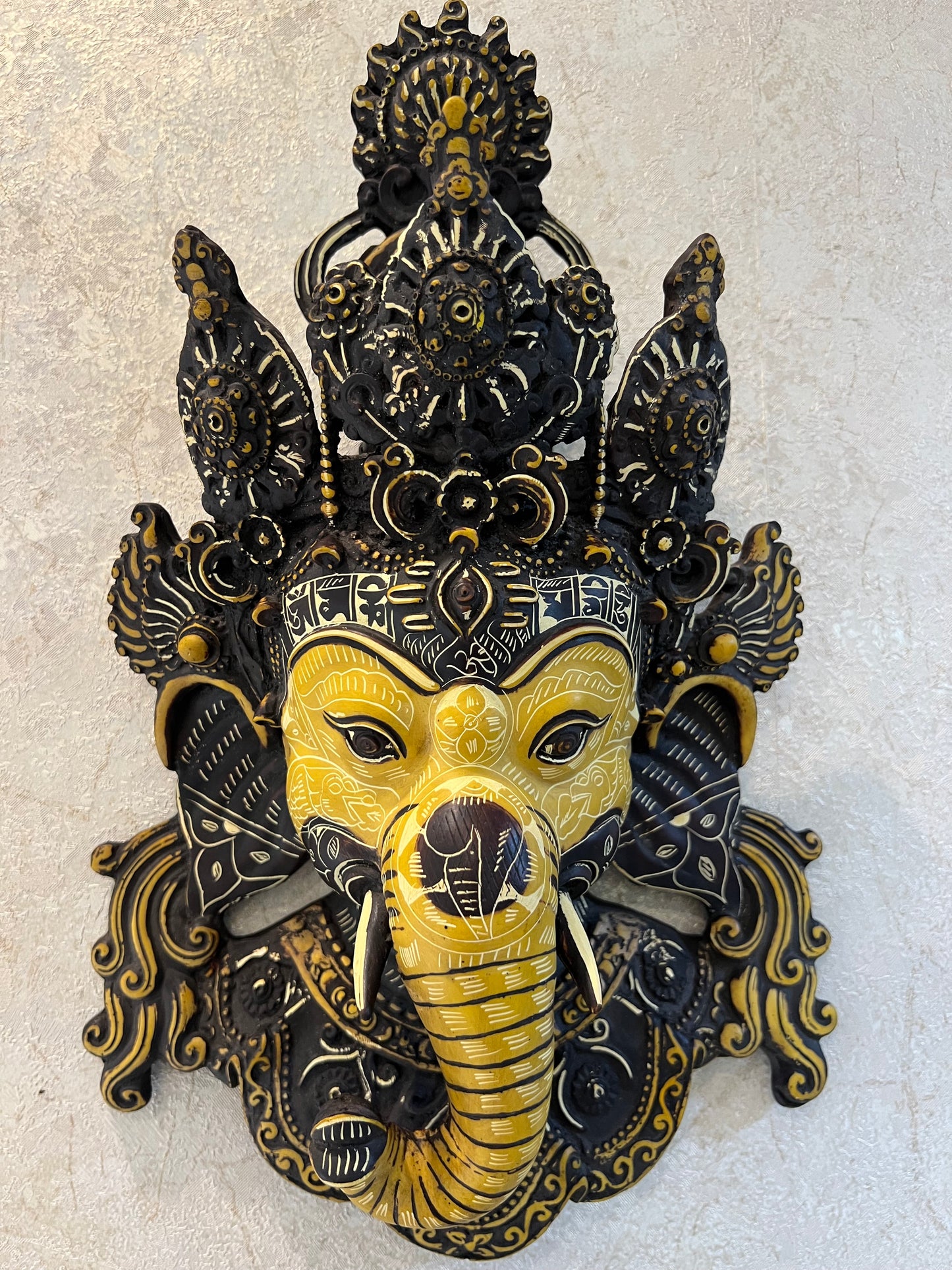 Ganesha Wall Mask 15 inch