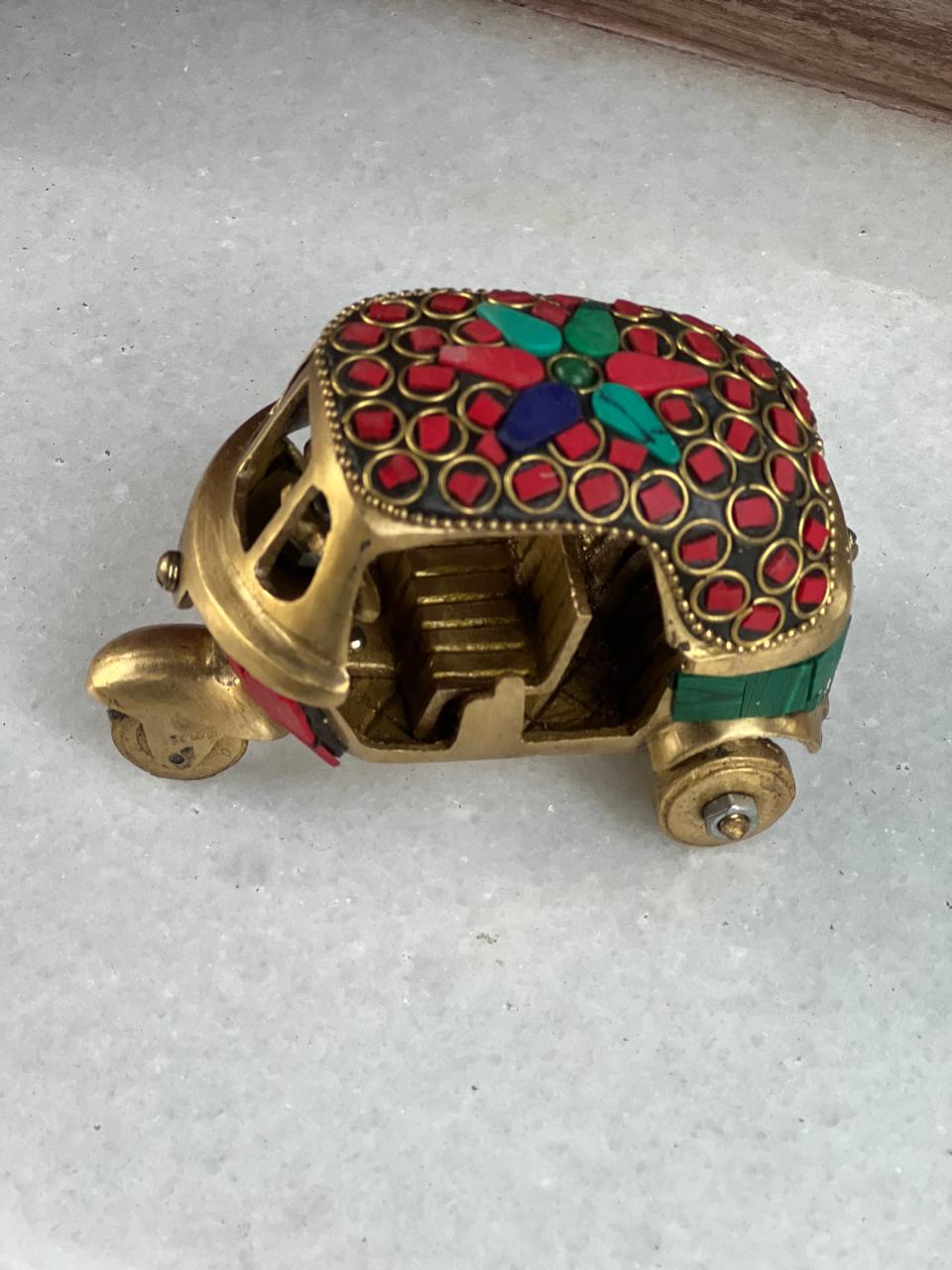 Stone Work Brass Auto ￼