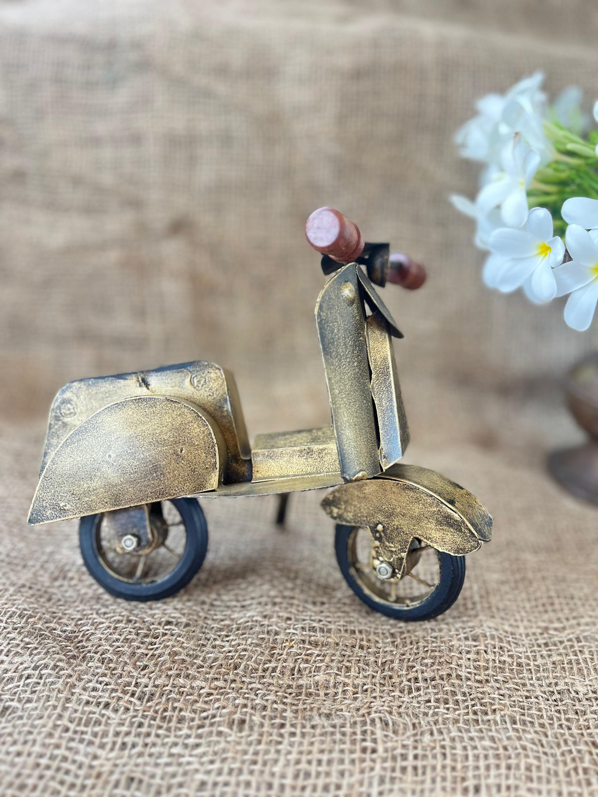 Gold Iron Scooter ￼