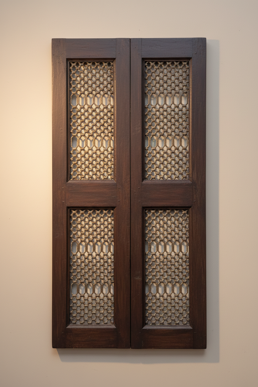 Cast Iron Grill Window