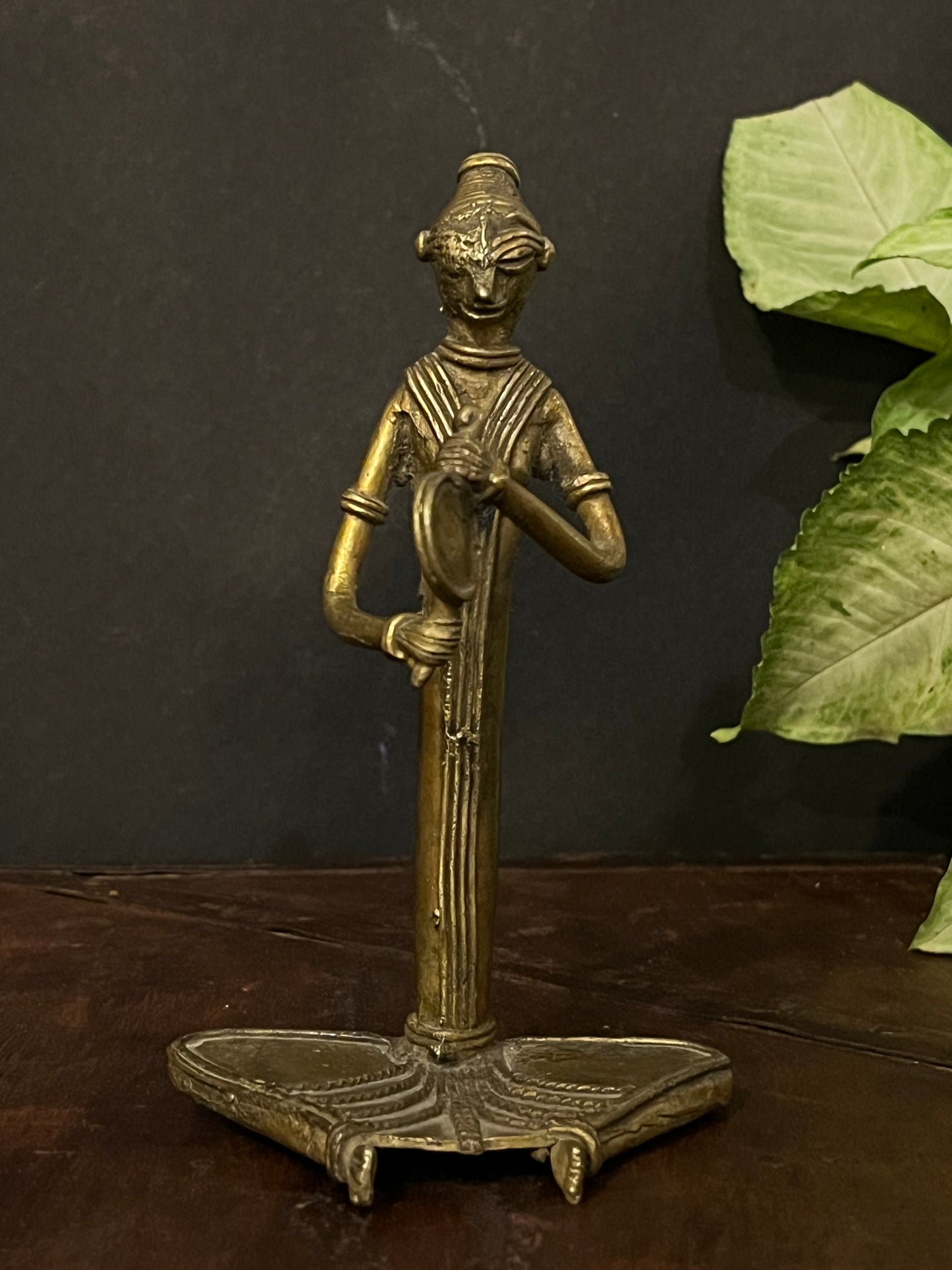 Brass Tribal Man