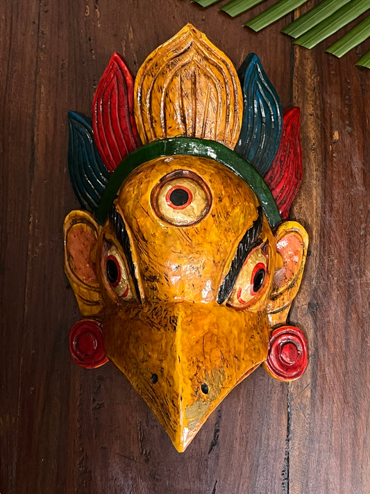 Painted Garud Mask
