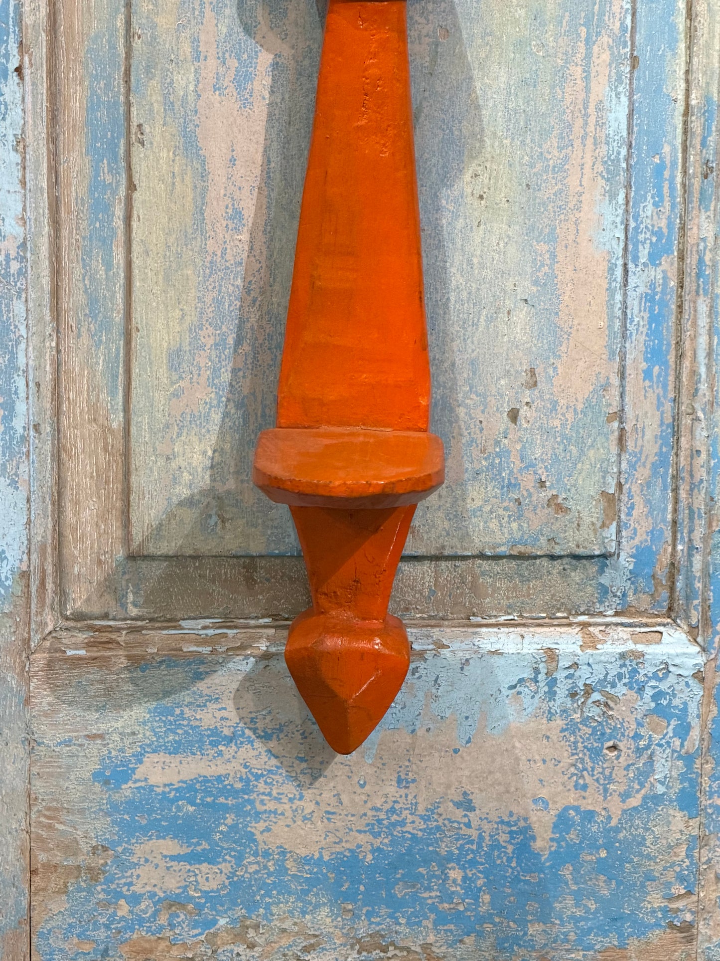 Wood Wall candle Stand