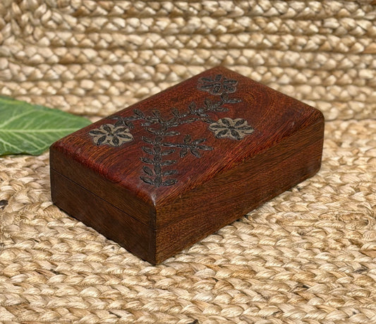 Brass Work Jewellery Box