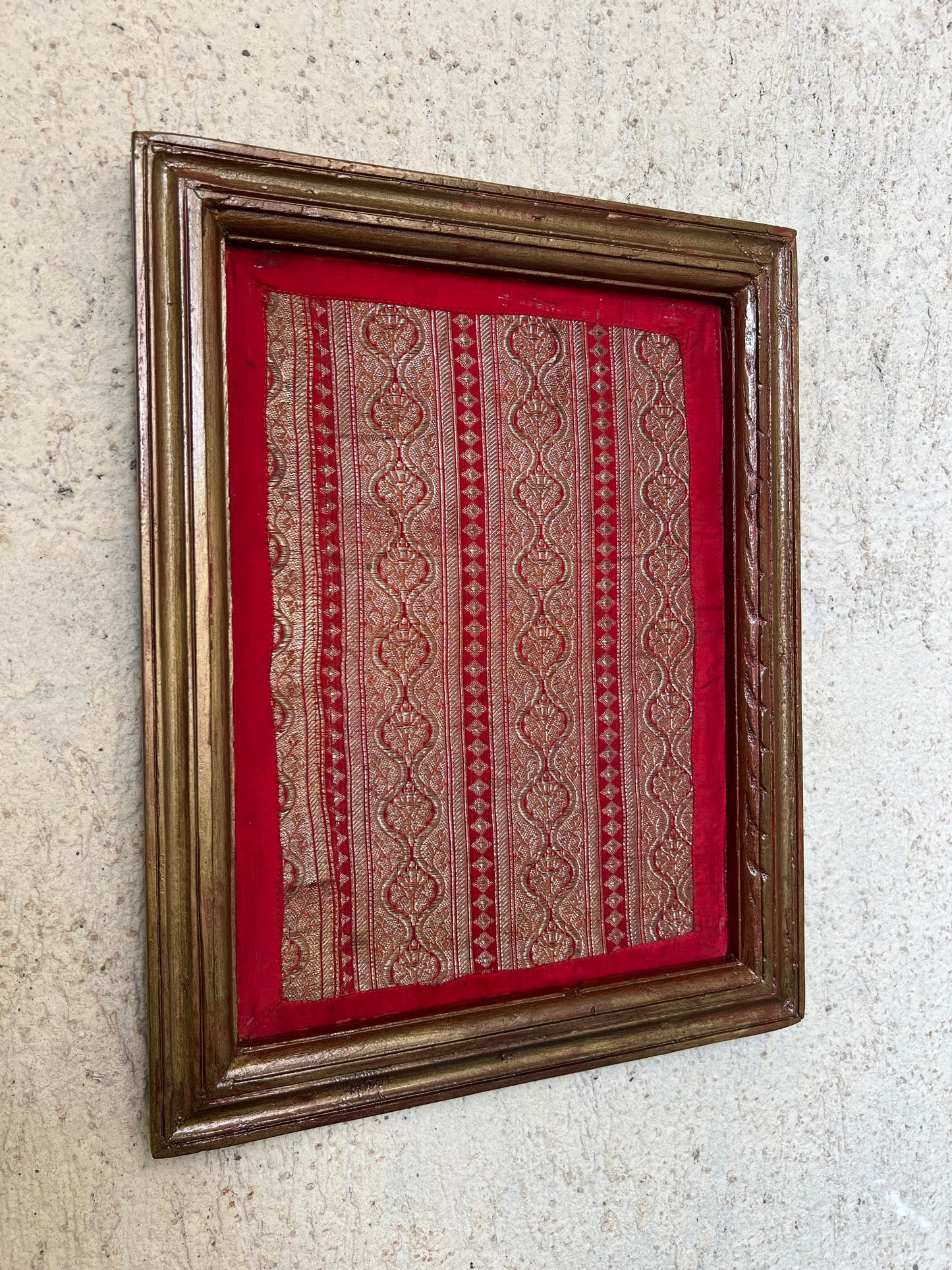 Old  Banrasi Saree Wall Frame