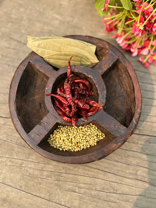 Old wooden Spice Box
