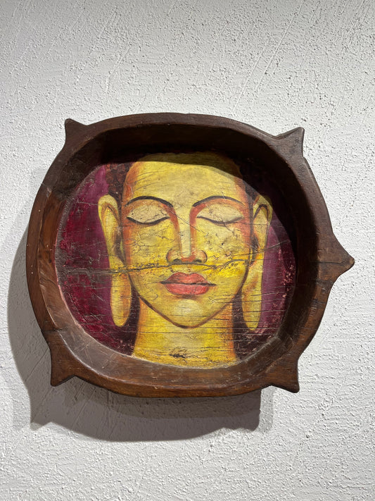 Hand Painted Budha wall Decor