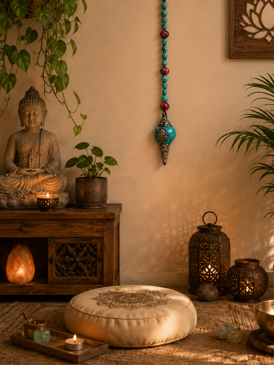 Turquoise Stone Hanging