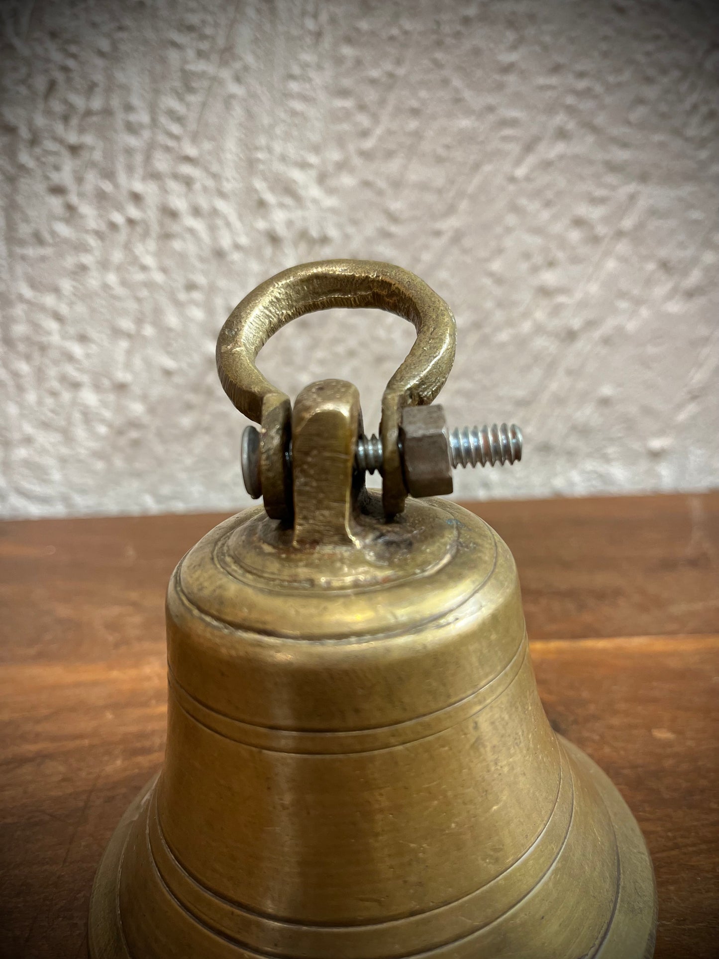 Vintage Ethnic Brass Temple Bell