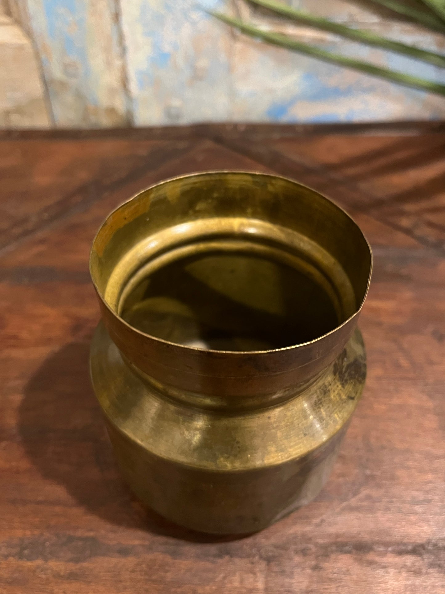 Vintage Brass Pot