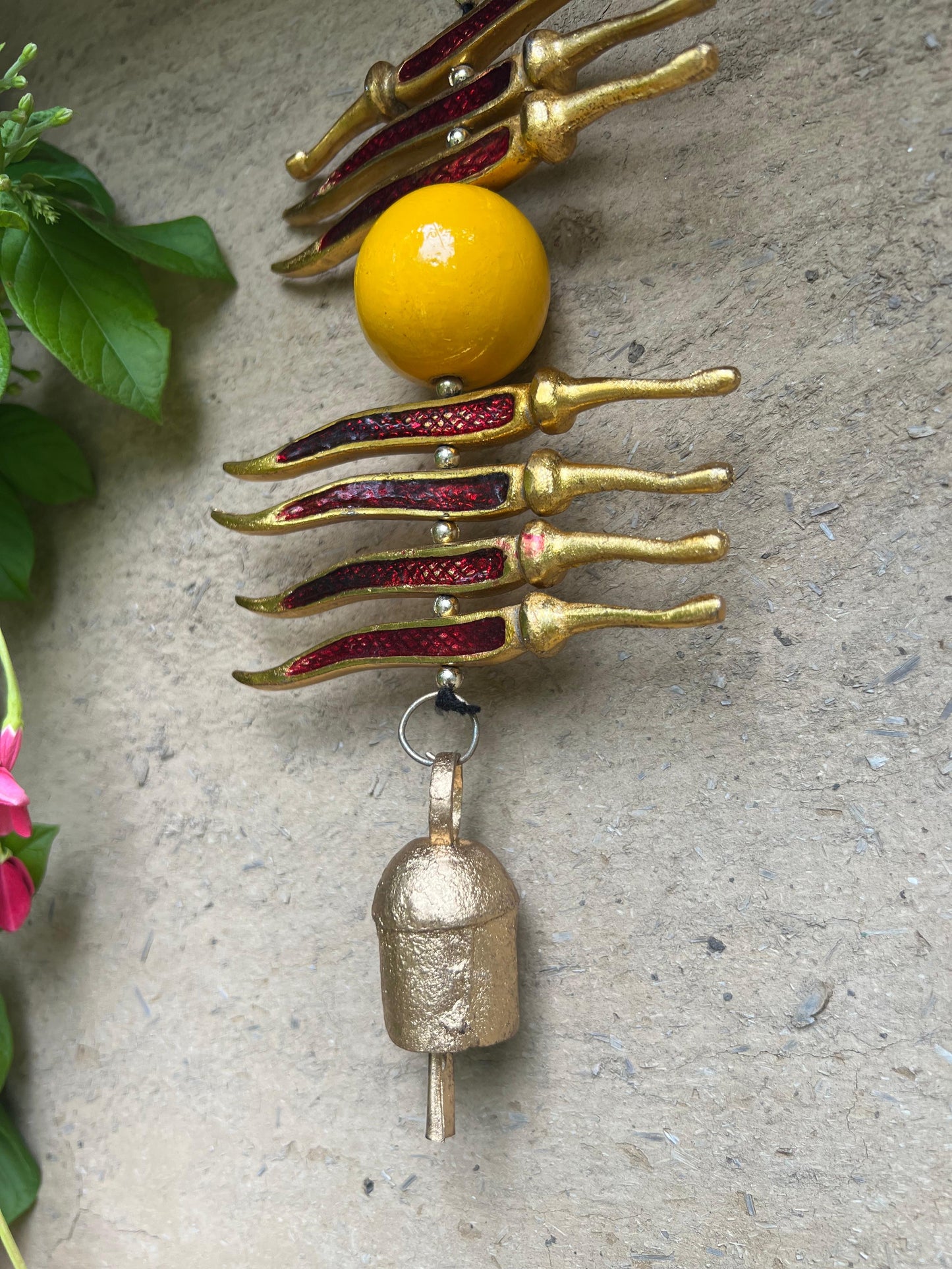 Metal Lemon Mirchi Hanging