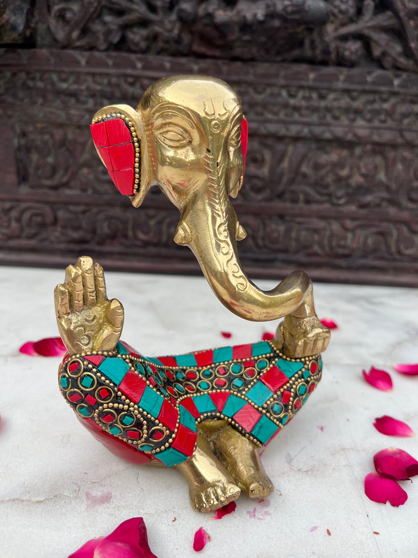 Brass Modern Ganesha
