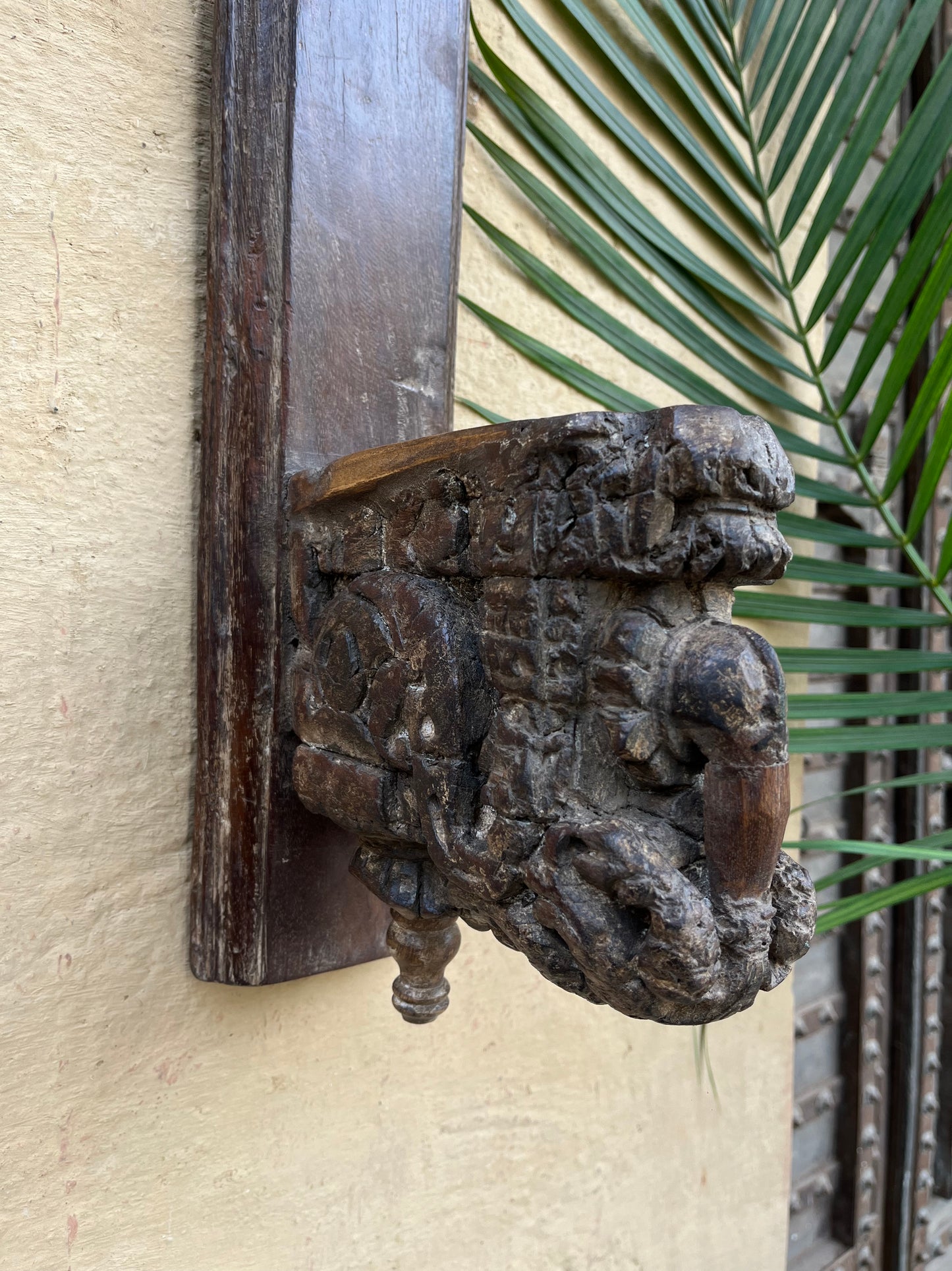 Vintage Hand Carved Bracket