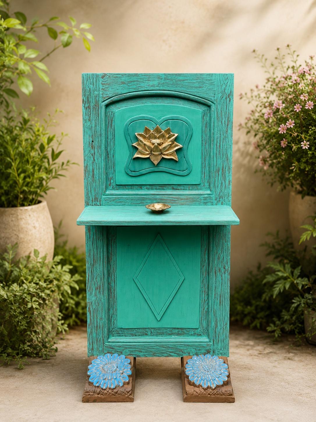 Wood Panel Diya Bracket