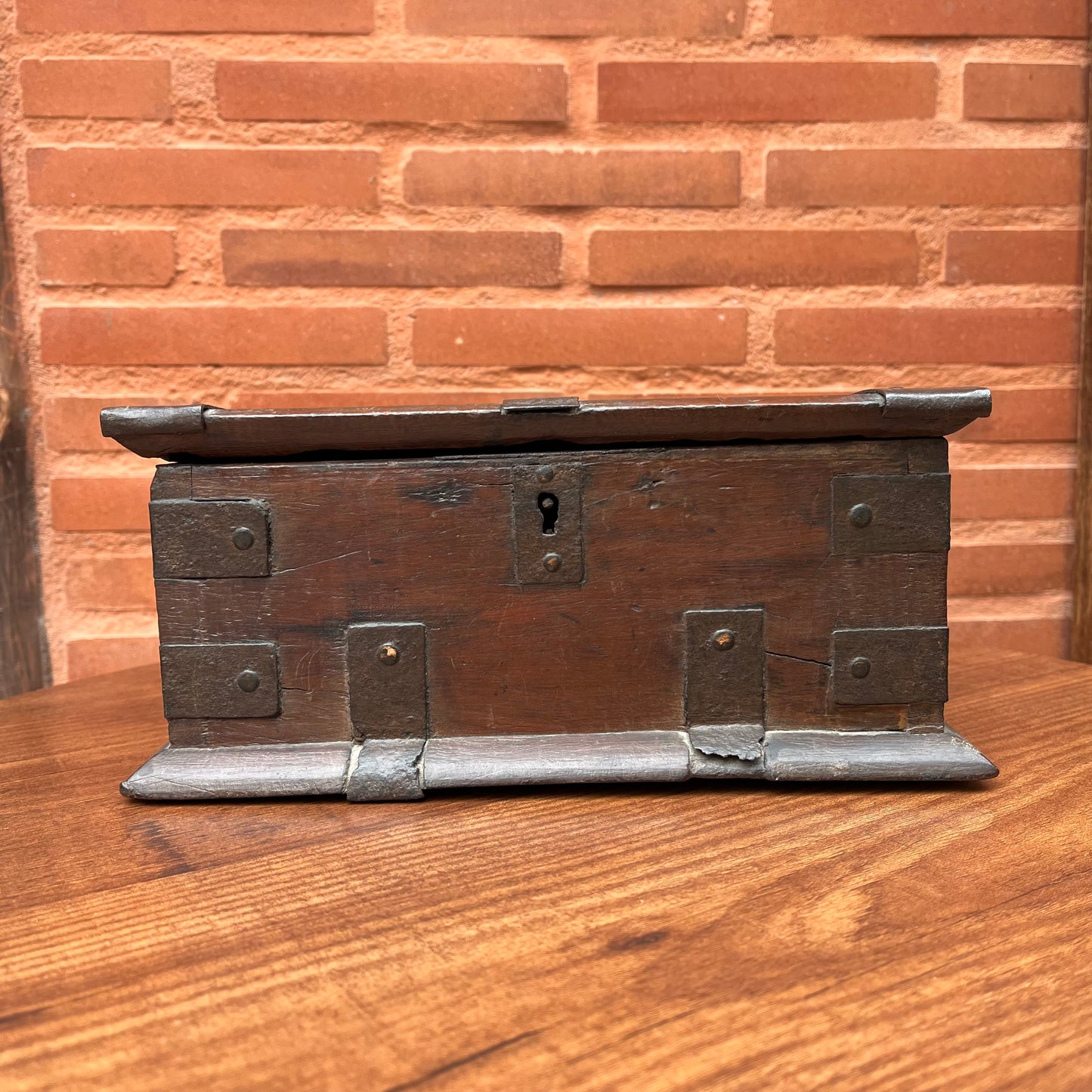 Wooden Vintage Cash Box