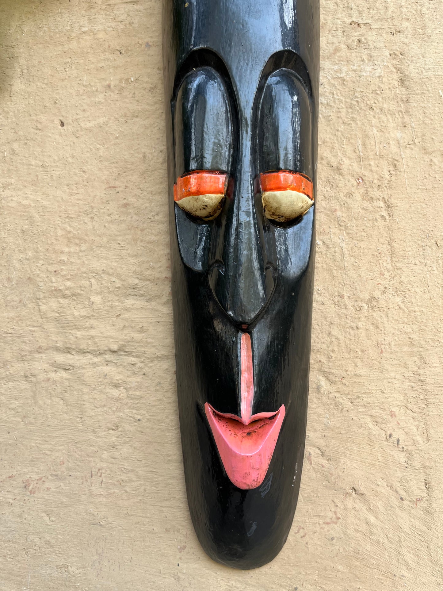 Wall Mask Hand Painted