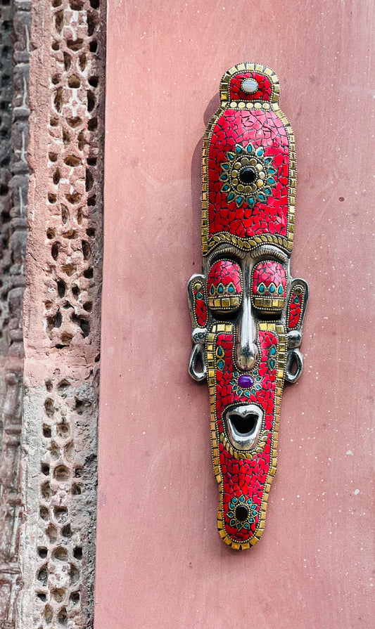 Tibetan Stone Long Mask