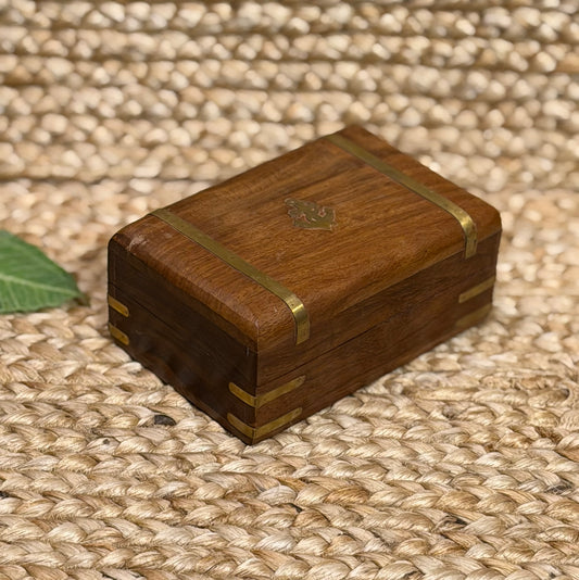 Wood Carved Box