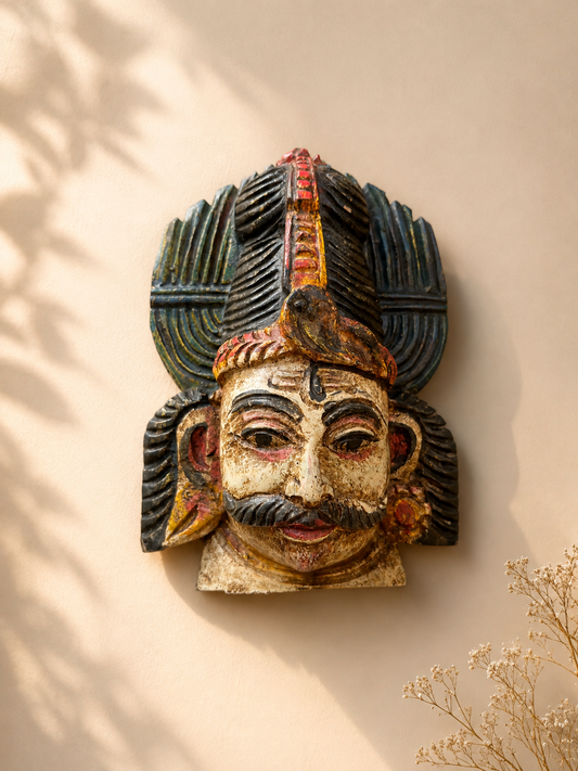 God Shiva Hand Painted