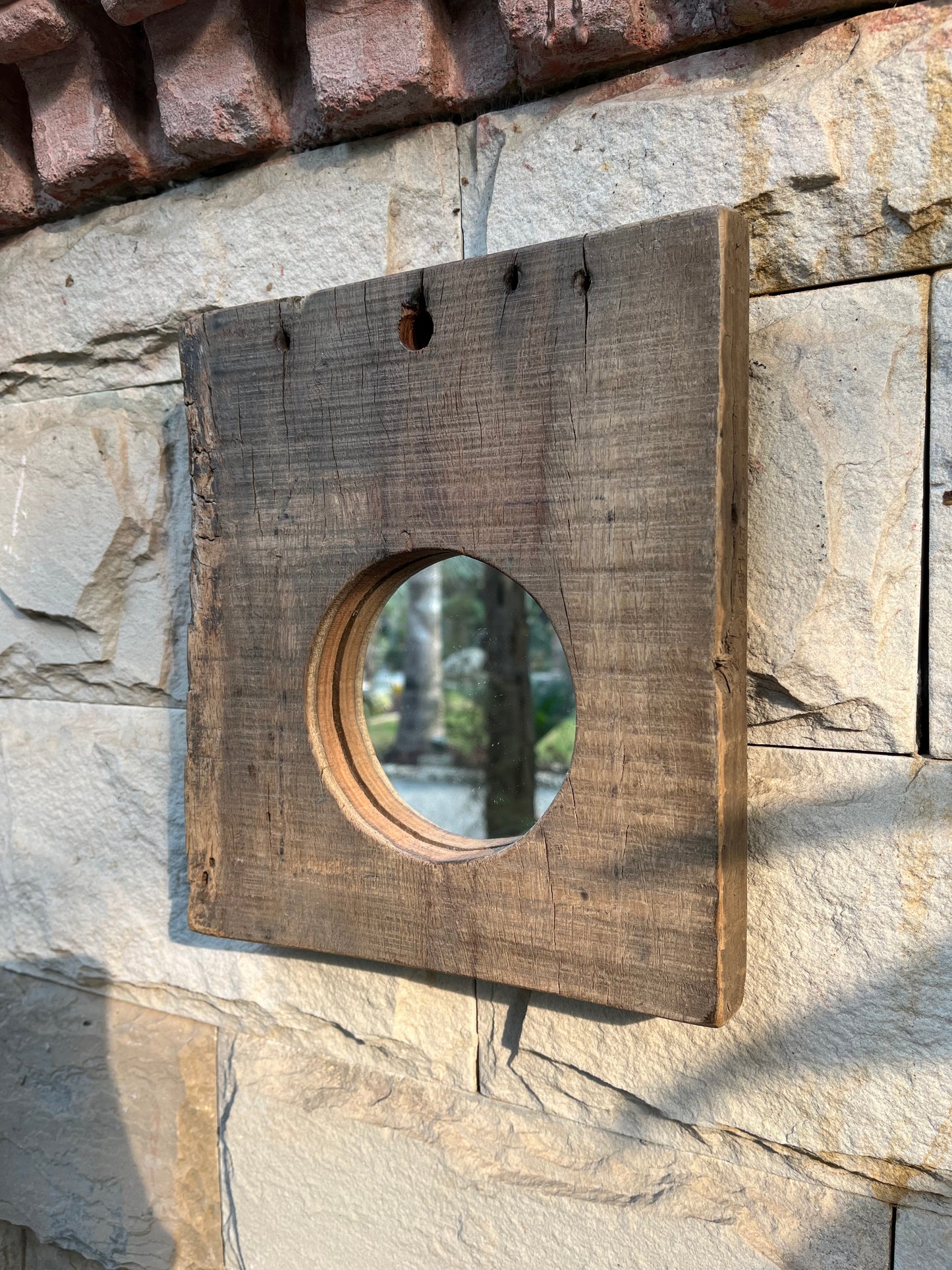 Wooden Mirror