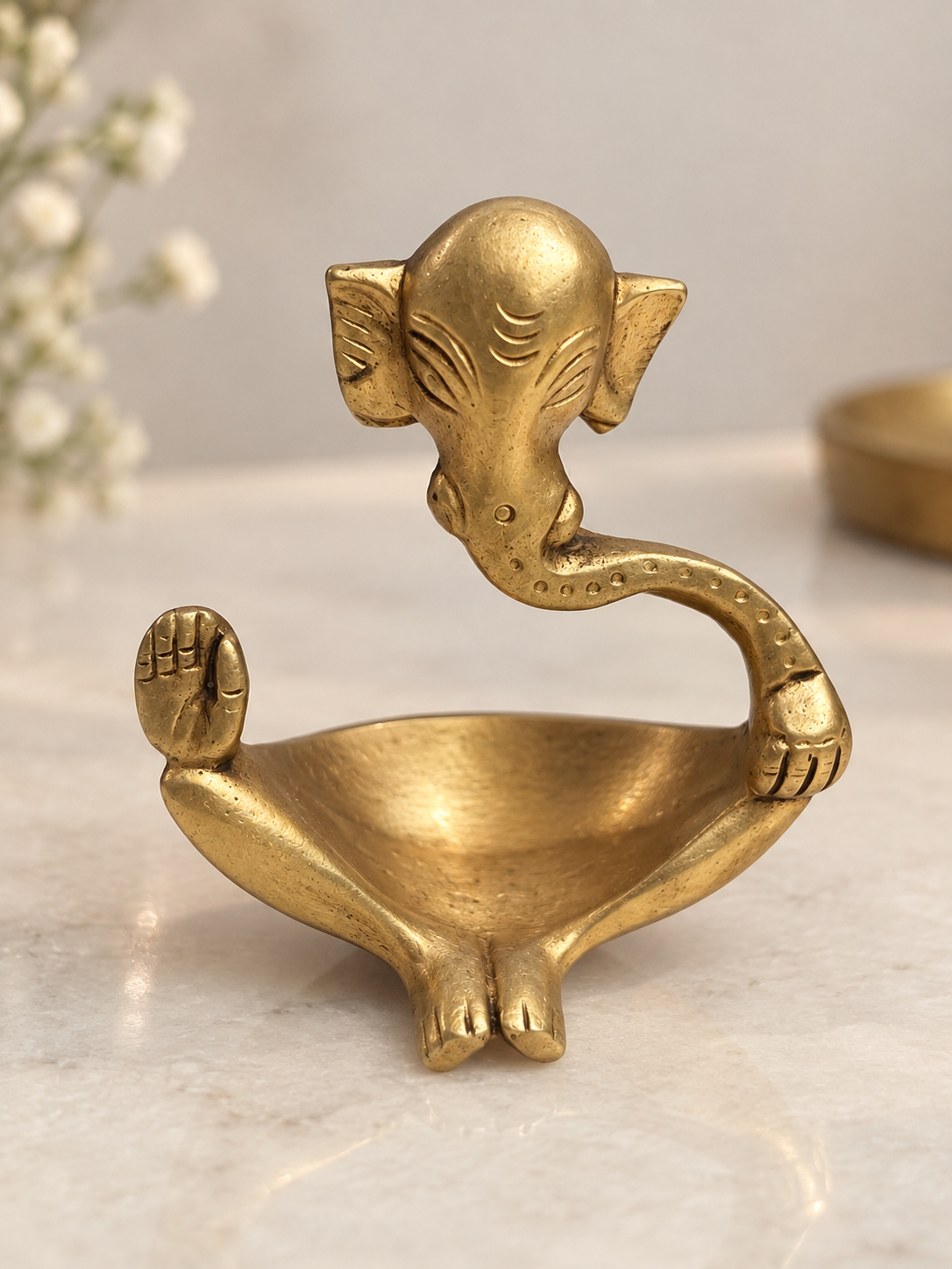 Brass Modern Ganesha