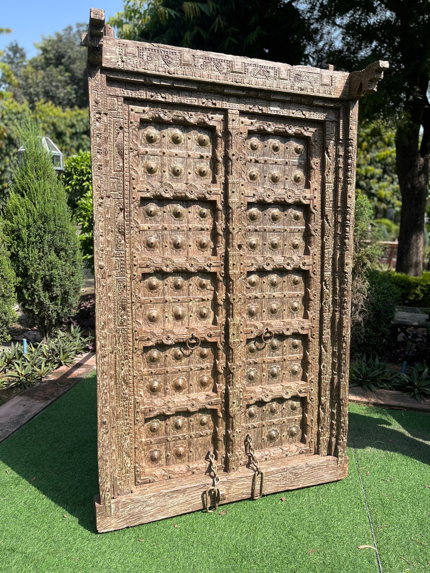 Vintage Hand Carved Door