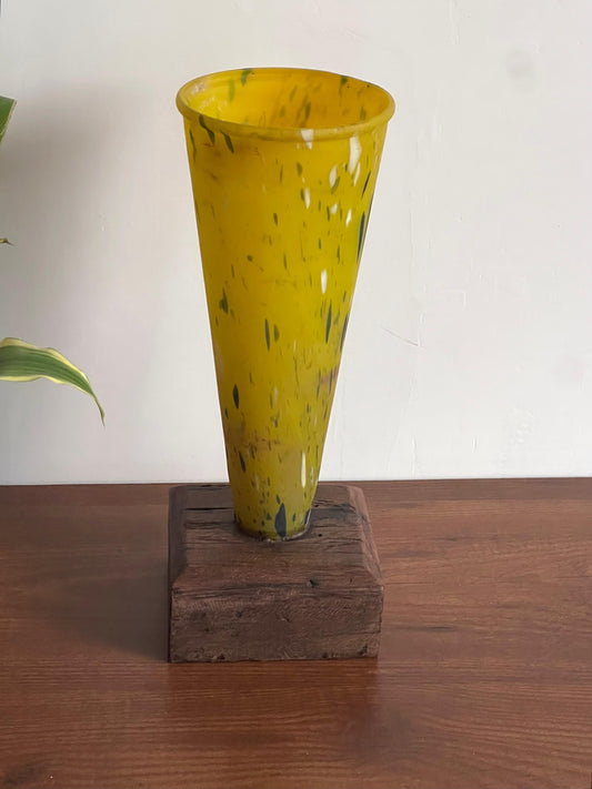 Glass Flower Pot ￼