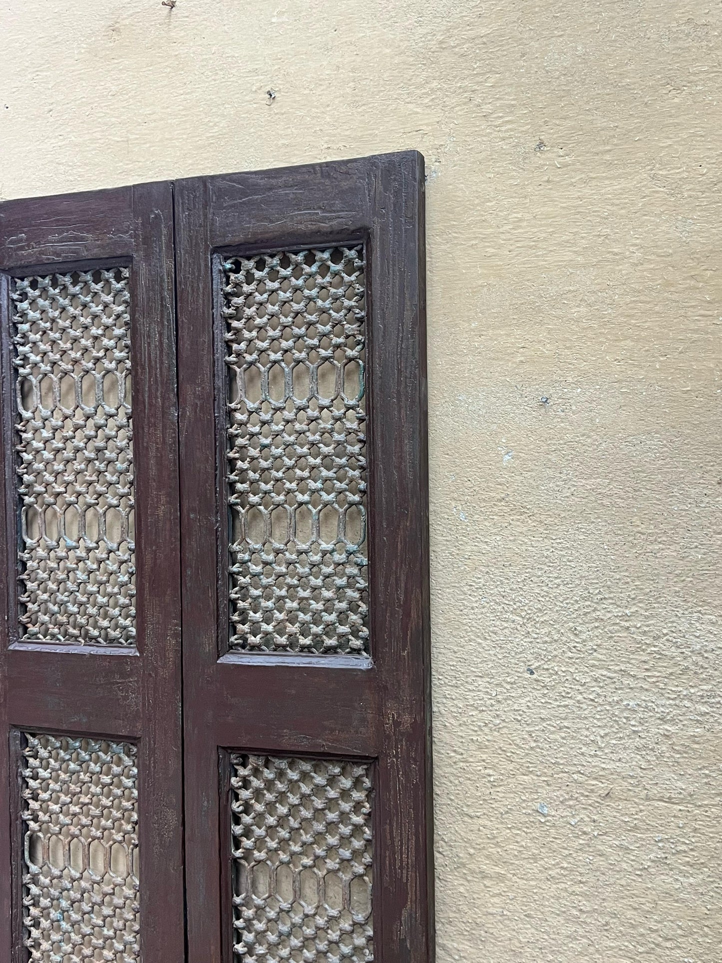 Teak Wood Cast Iron