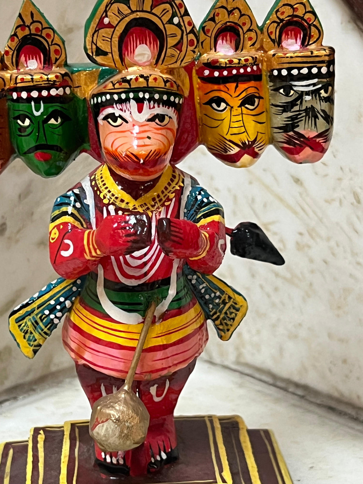 Painted Panchamukhi Hanuman ￼