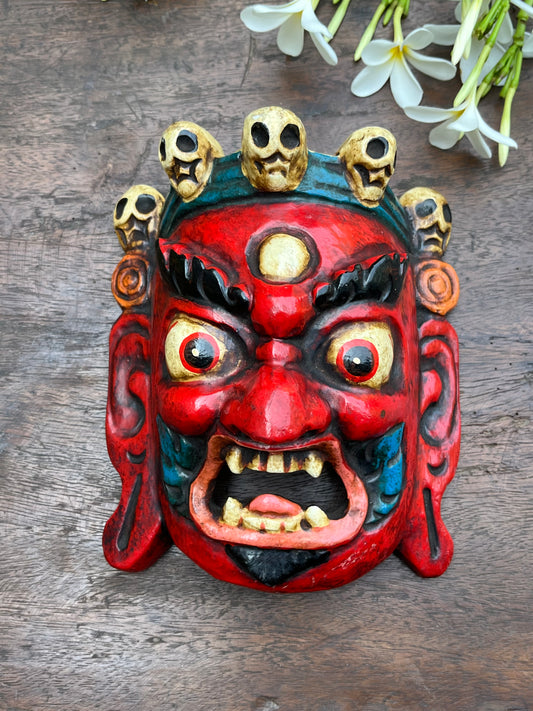 Hand Painted Bharvo Mask