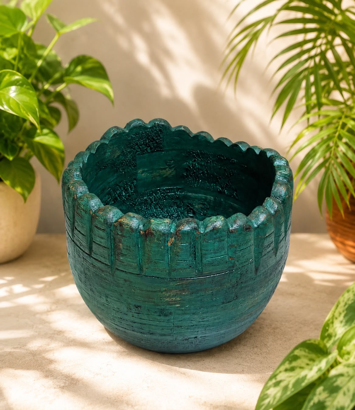 Wooden Flower Planter ￼