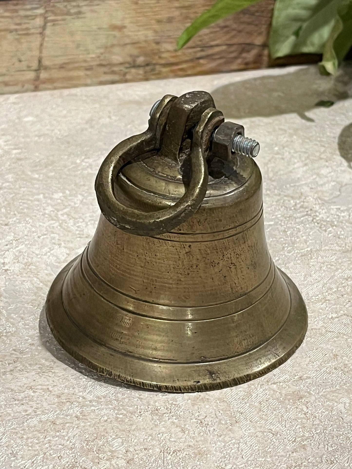 Vintage Brass Temple Bell