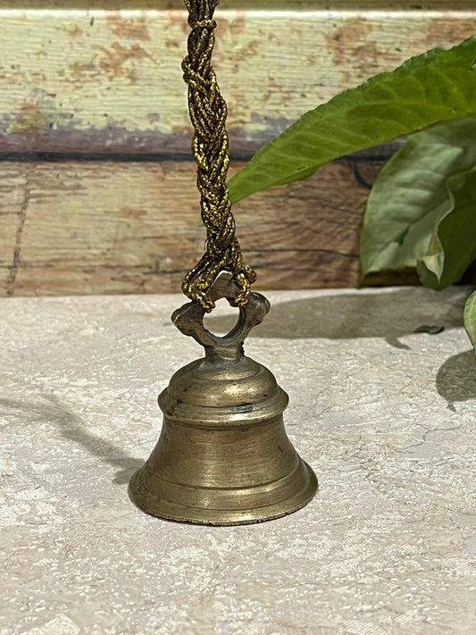 Vintage Temple Brass Bell