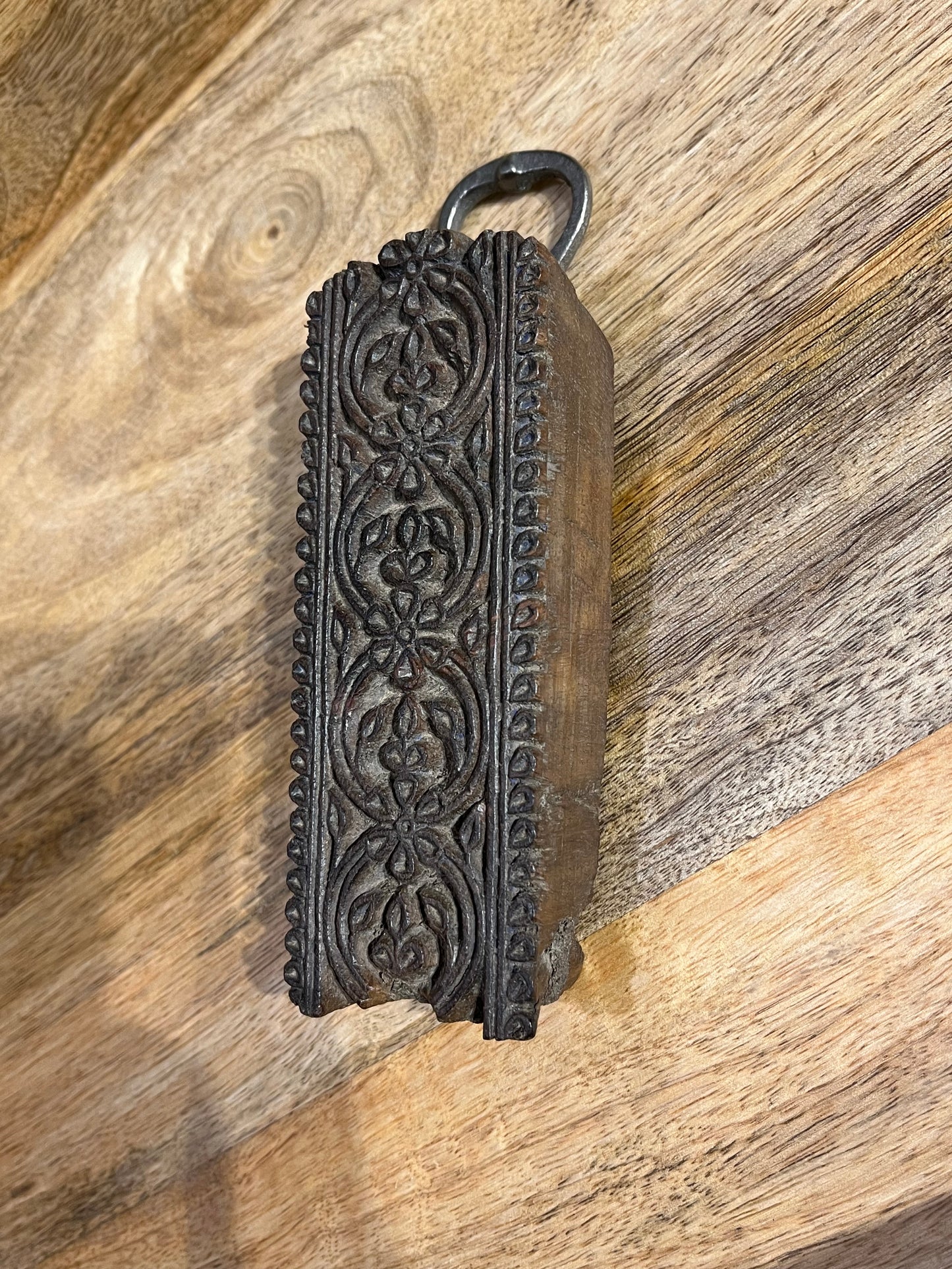 Wood Old Block print Opener