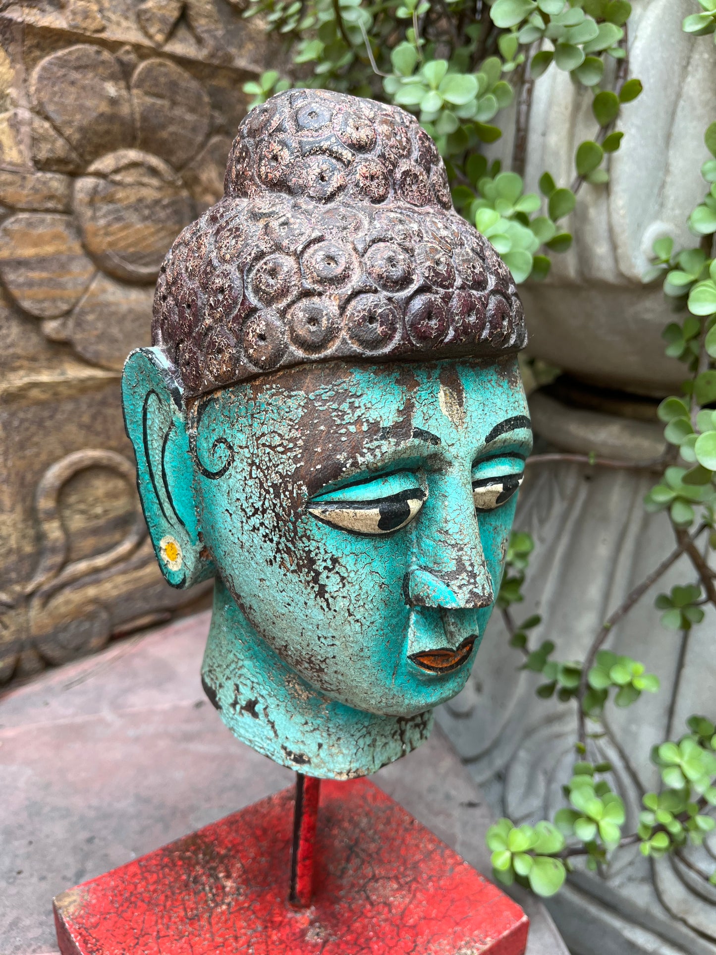 Divine Budha Head Stand