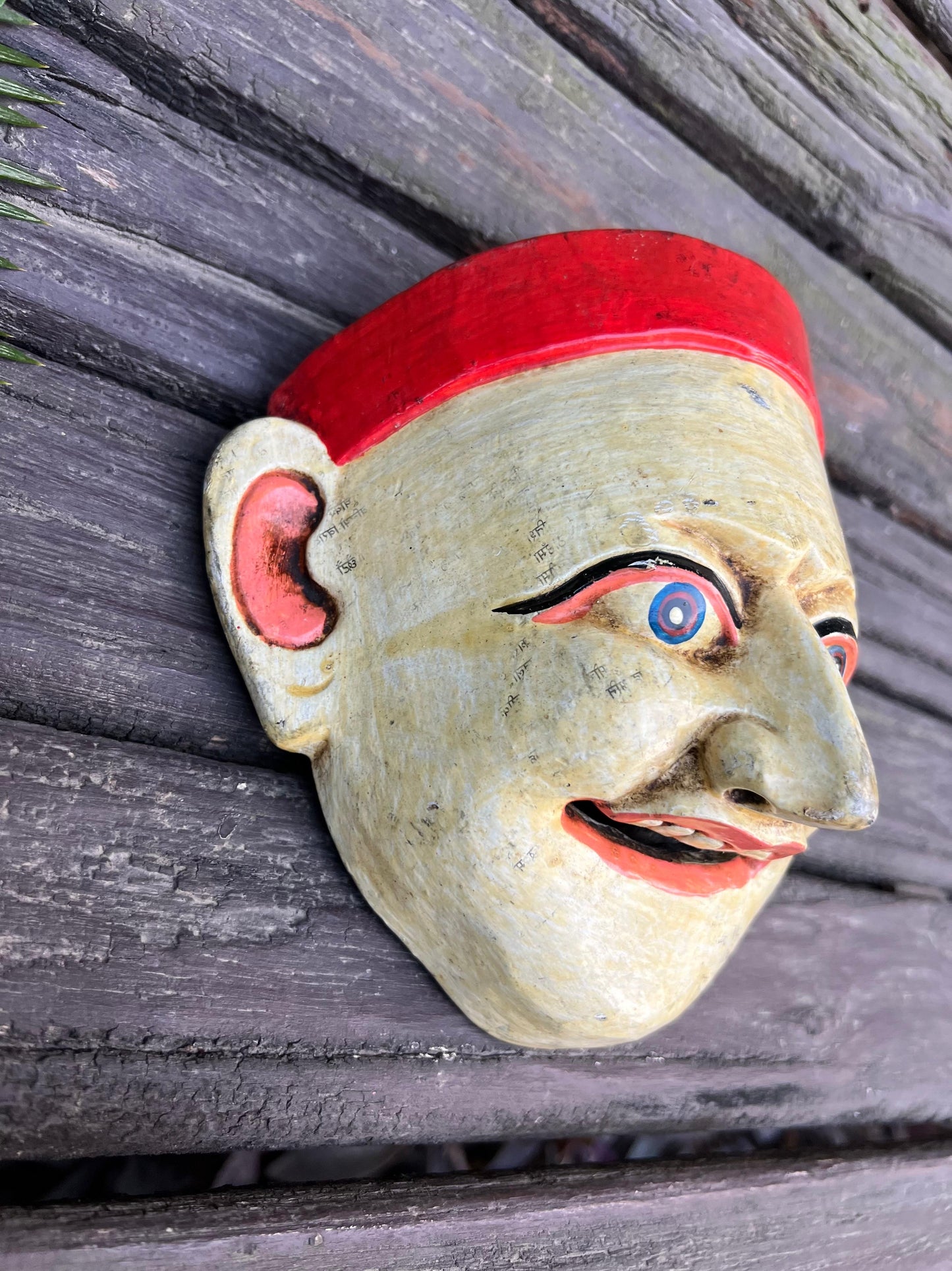 Hand Painted Munim Mask