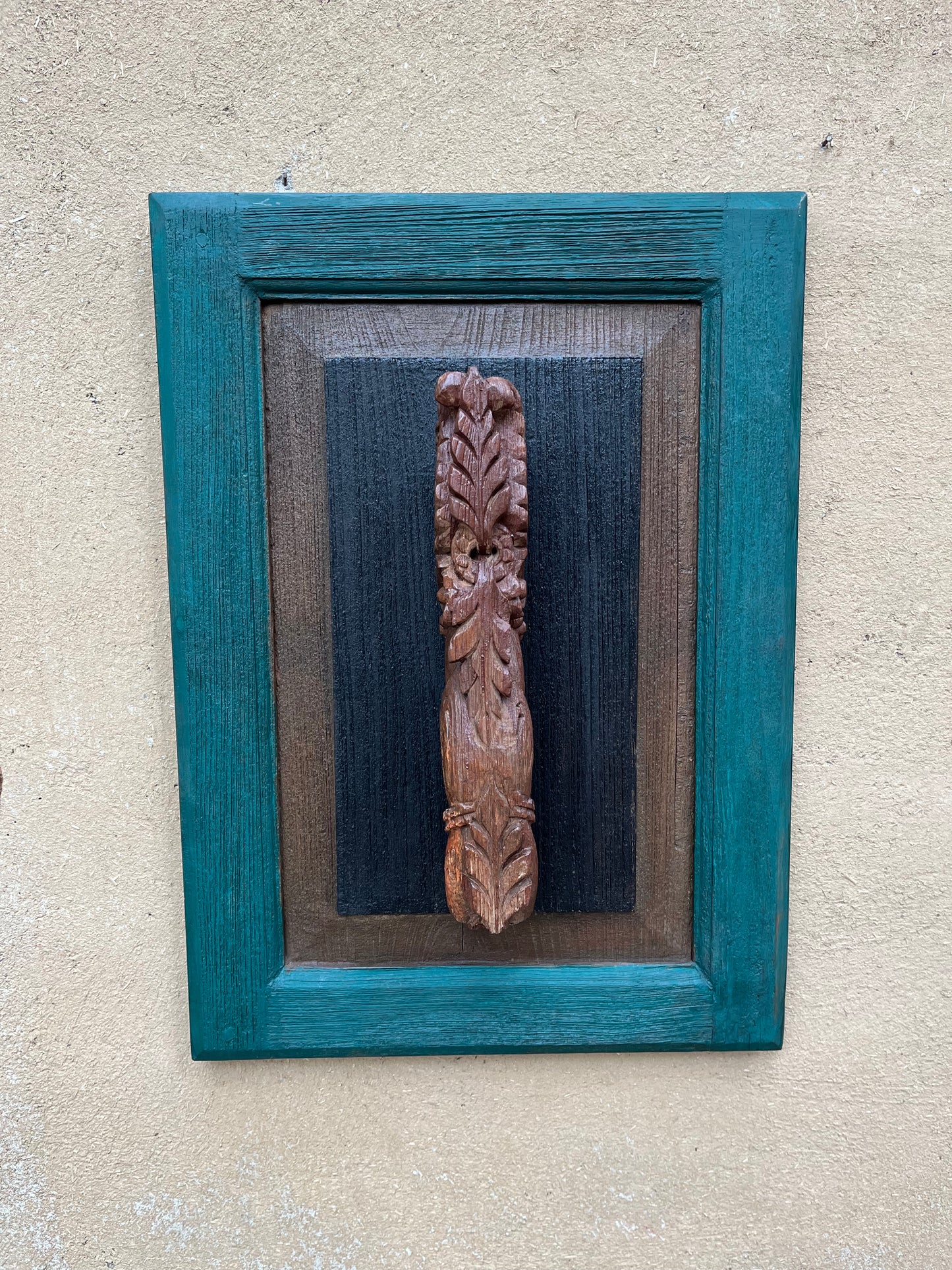 Wooden Wall Frame with Bracket