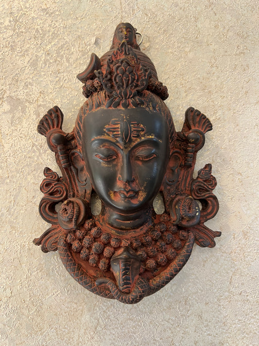 Antique Lord Shiva Mask